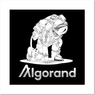 Algorand Algo coin Crypto coin Crytopcurrency Posters and Art